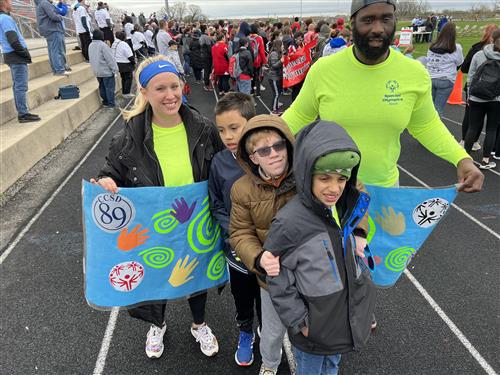Glen Crest Special Olympics team