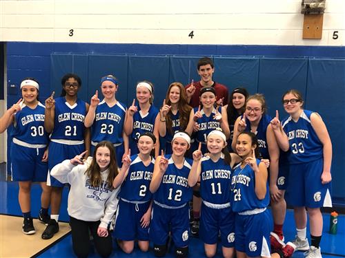 Girls basketball team 