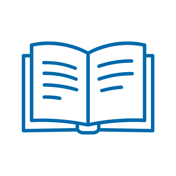 An open book